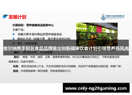 维尔纳携手知名食品品牌推出创新健康饮食计划引领营养新风尚