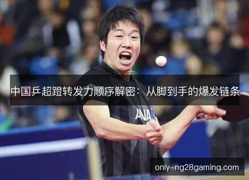 中国乒超蹬转发力顺序解密：从脚到手的爆发链条